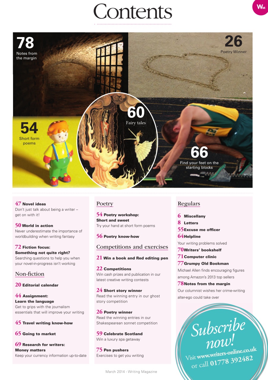 Writing Magazine Preview Pages