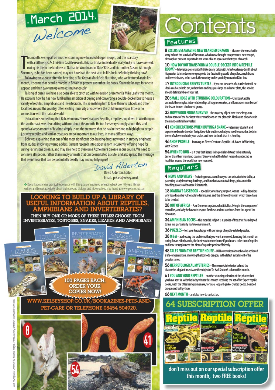Practical Reptile Keeping Preview Pages