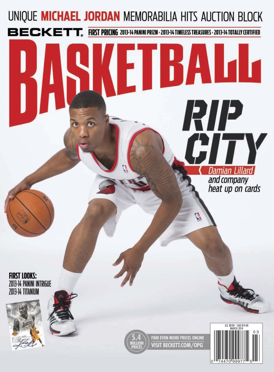 Beckett Basketball Magazine Preview Pages