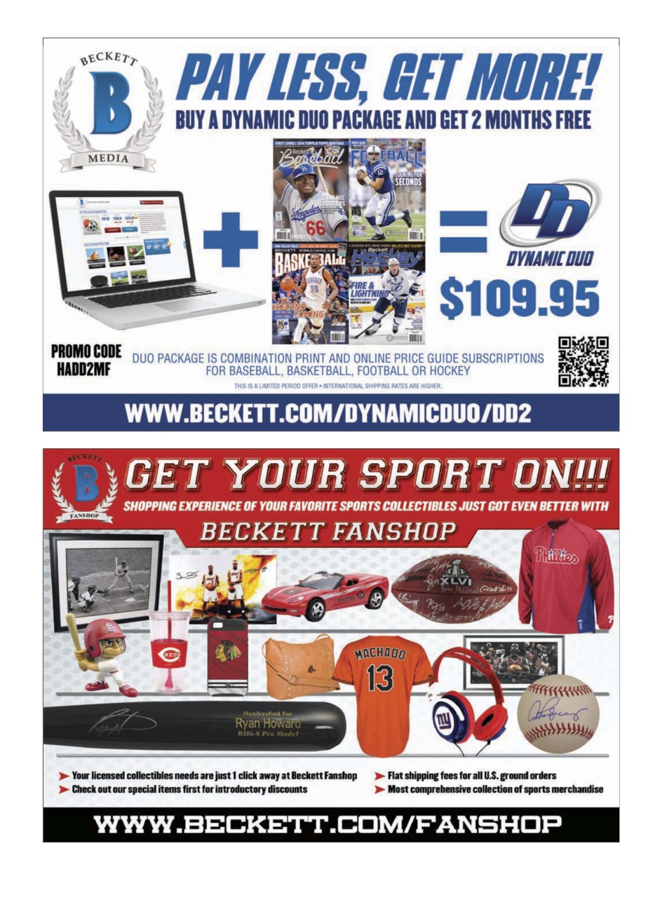 Beckett Basketball Magazine Preview Pages