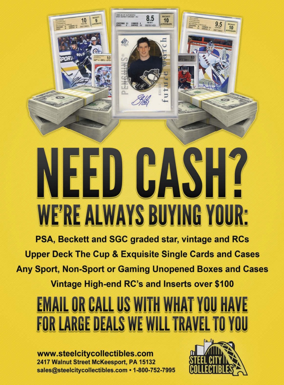 Beckett Hockey Magazine Preview Pages