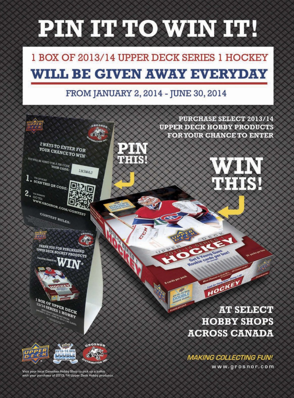 Beckett Hockey Magazine Preview Pages