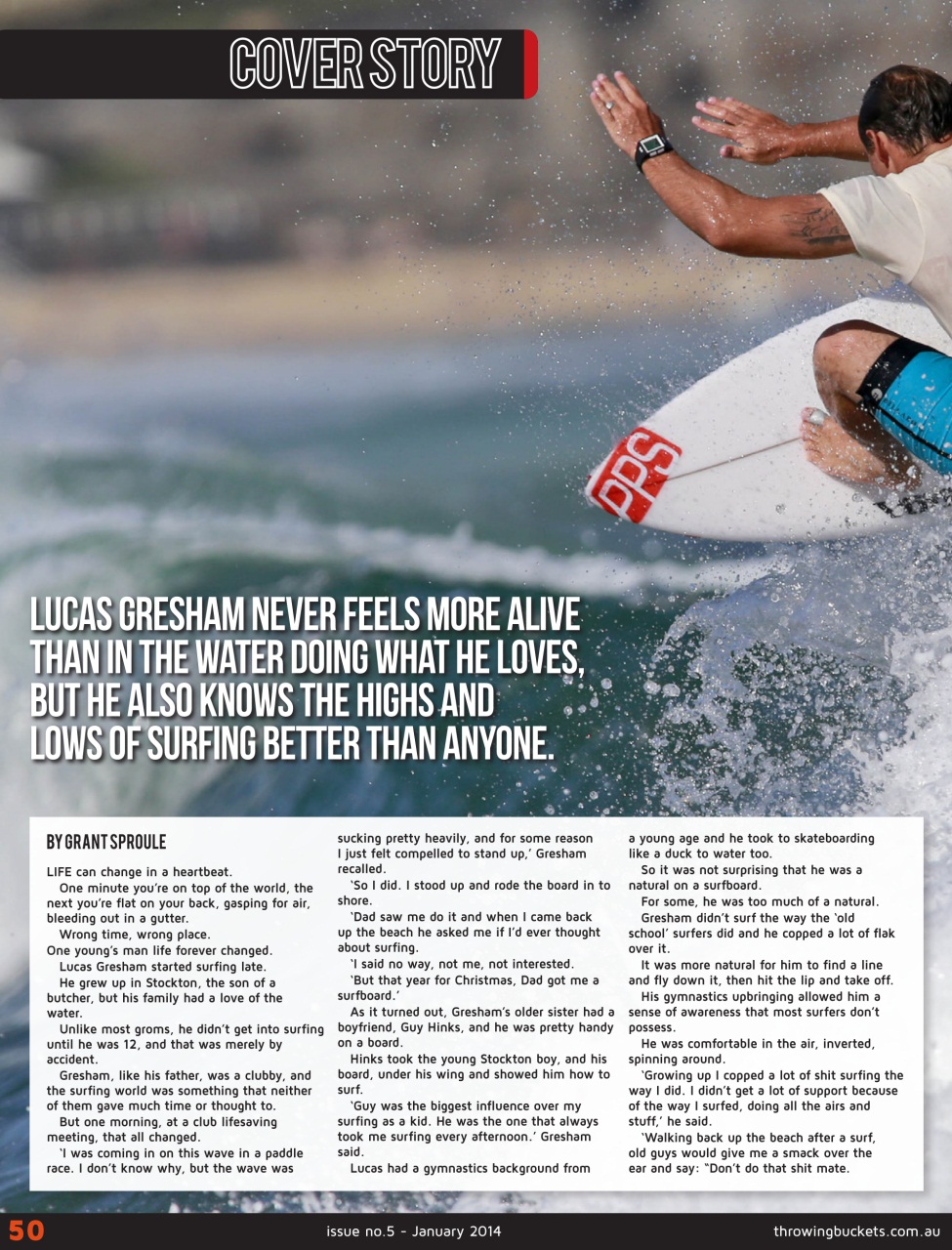 Throwing Buckets Preview Pages