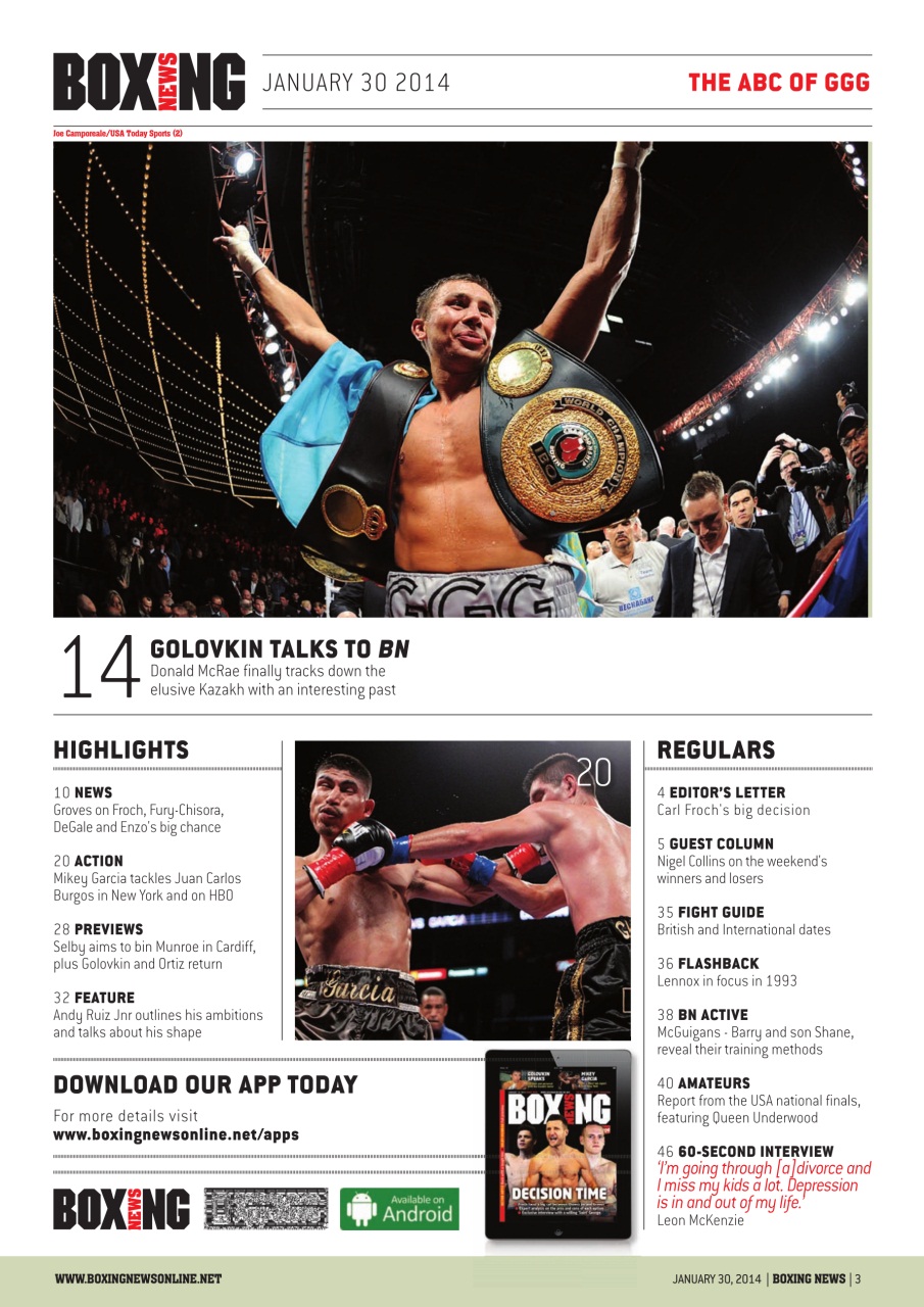 Boxing News Preview Pages