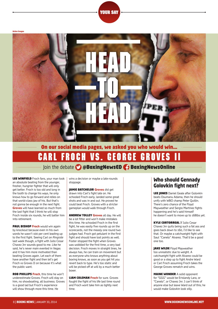 Boxing News Preview Pages