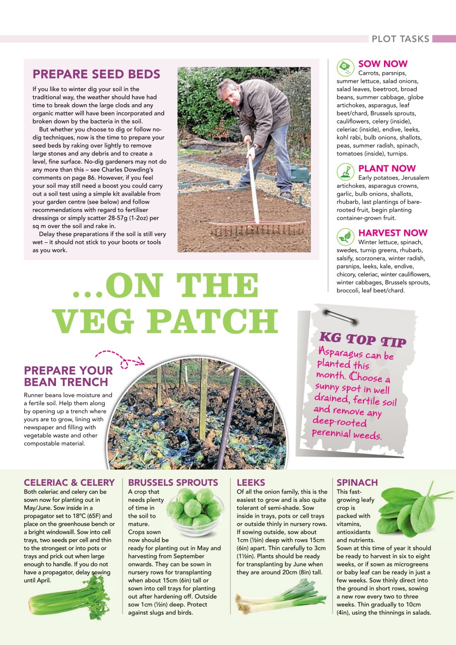 Kitchen Garden Magazine Preview Pages