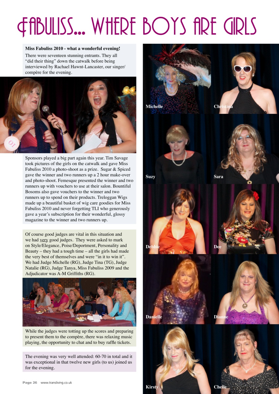 Transliving Magazine Preview Pages