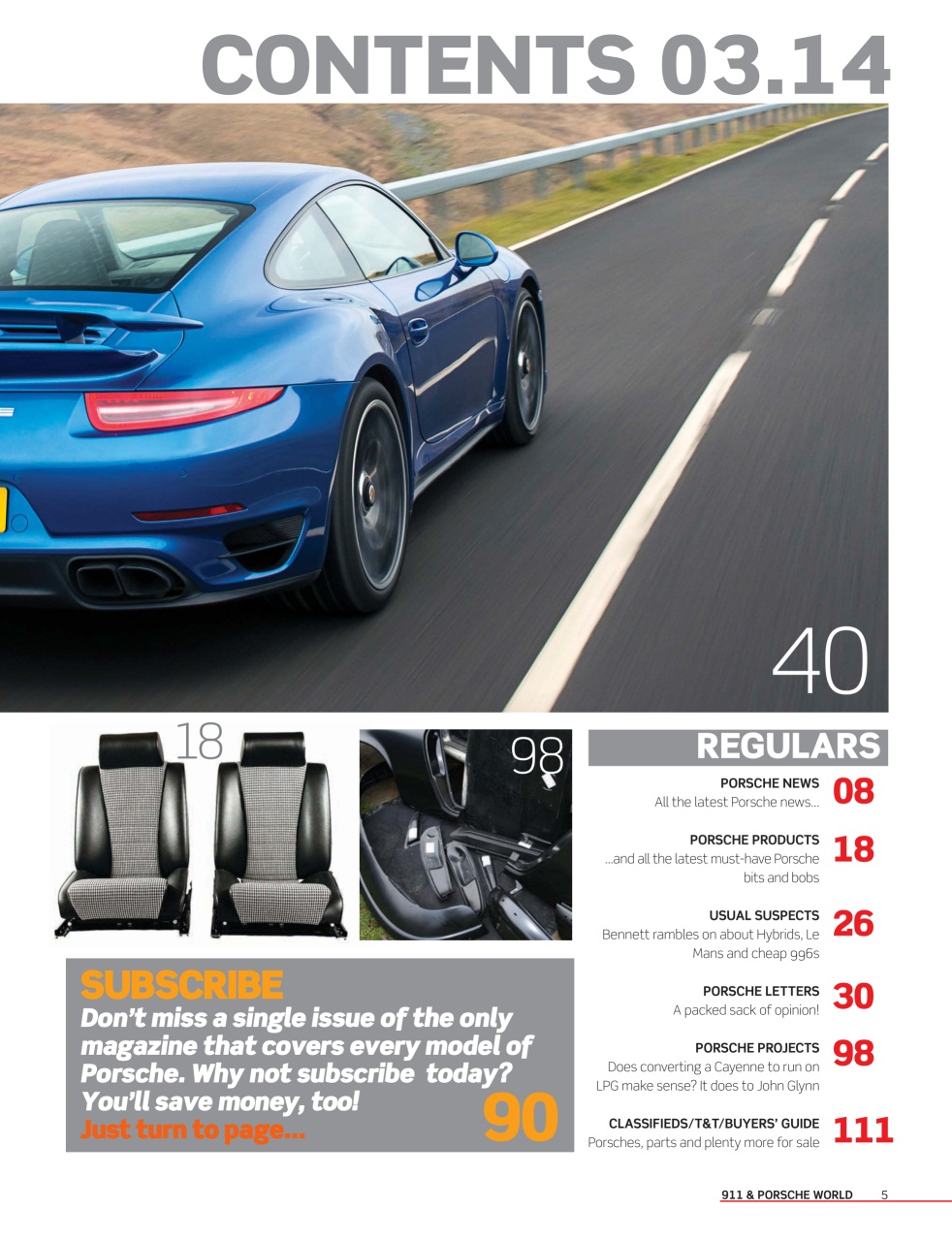 911 & Porsche World Preview Pages