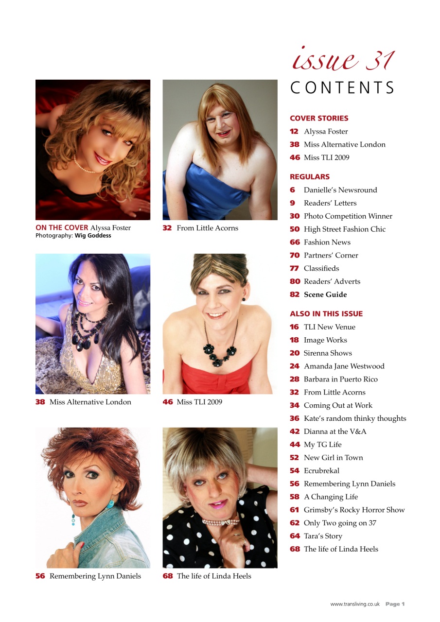 Transliving Magazine Preview Pages