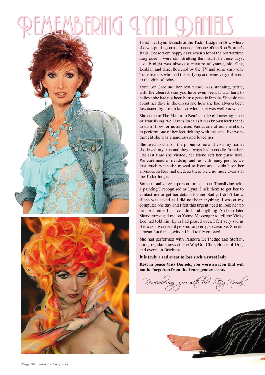 Transliving Magazine Preview Pages