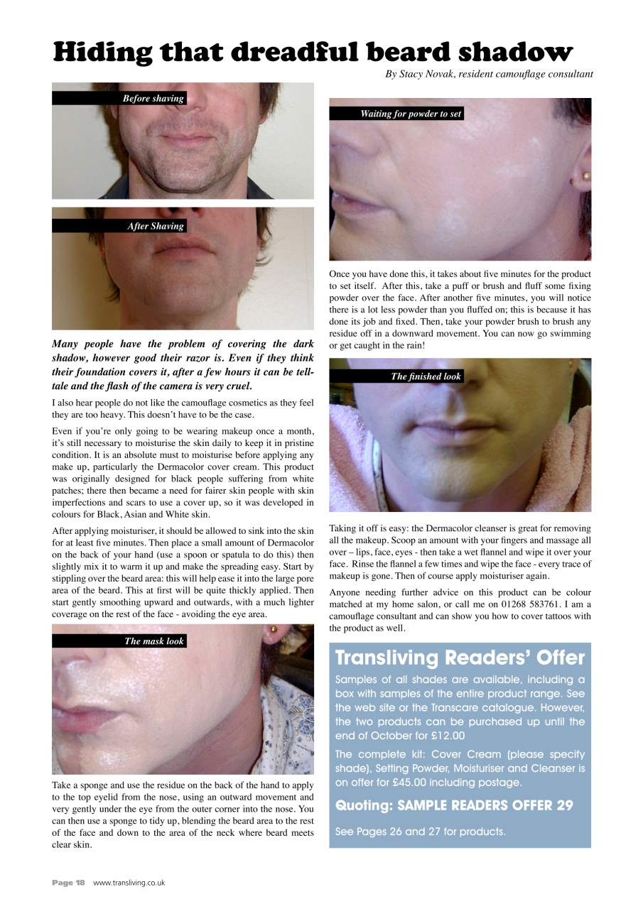 Transliving Magazine Preview Pages