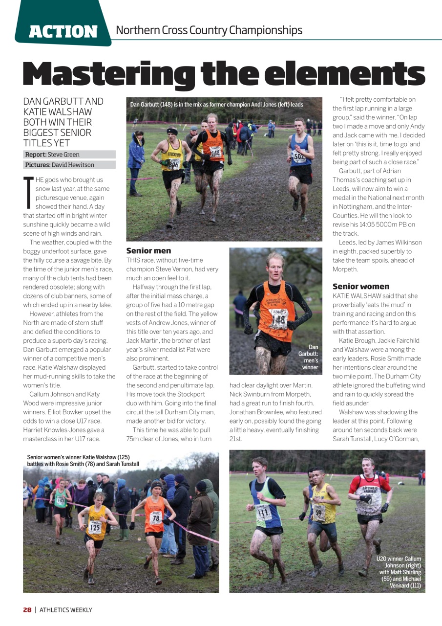 AW – Athletics Weekly Magazine Preview Pages