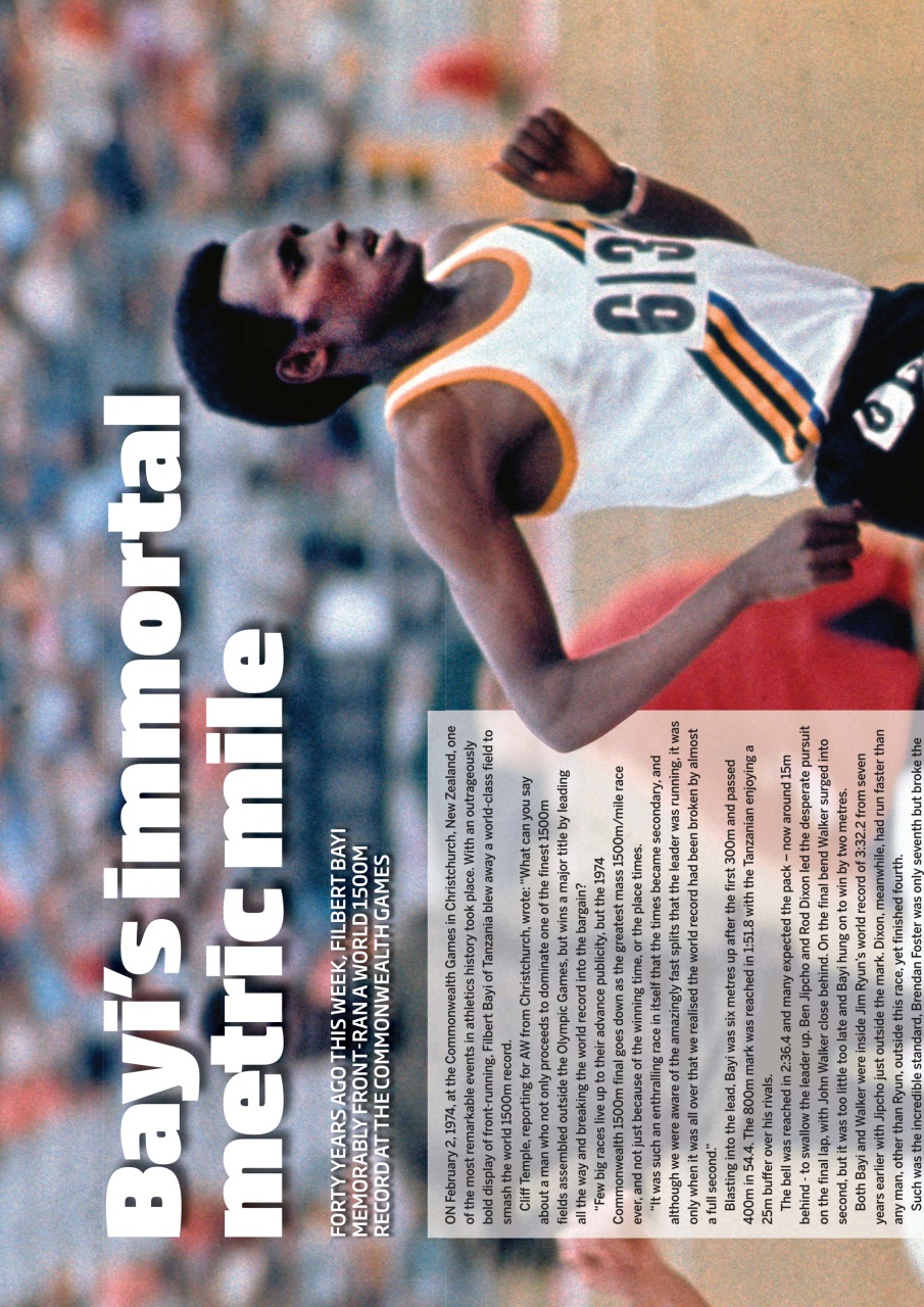 AW – Athletics Weekly Magazine Preview Pages