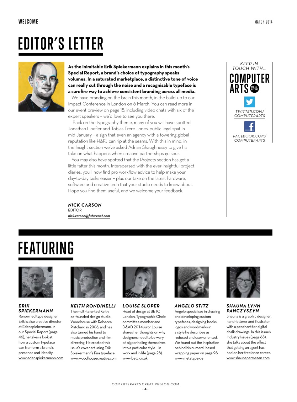 Computer Arts Preview Pages