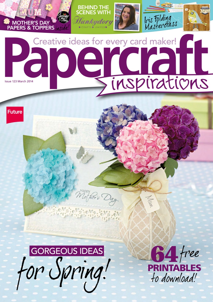 Papercraft Inspirations Preview Pages