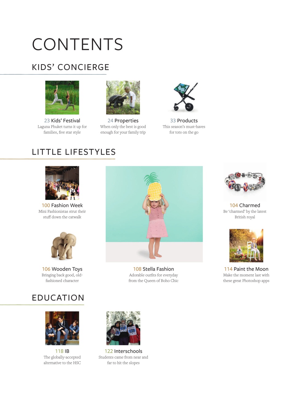 Five Star Kids Preview Pages