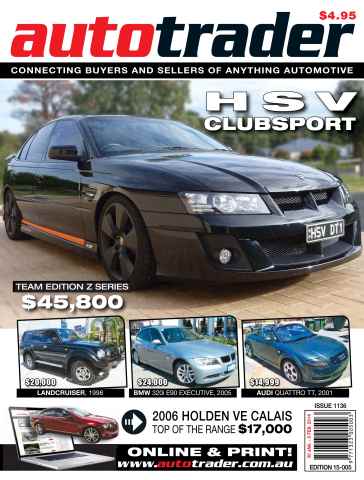 AutoTrader issue Autotrader 1136