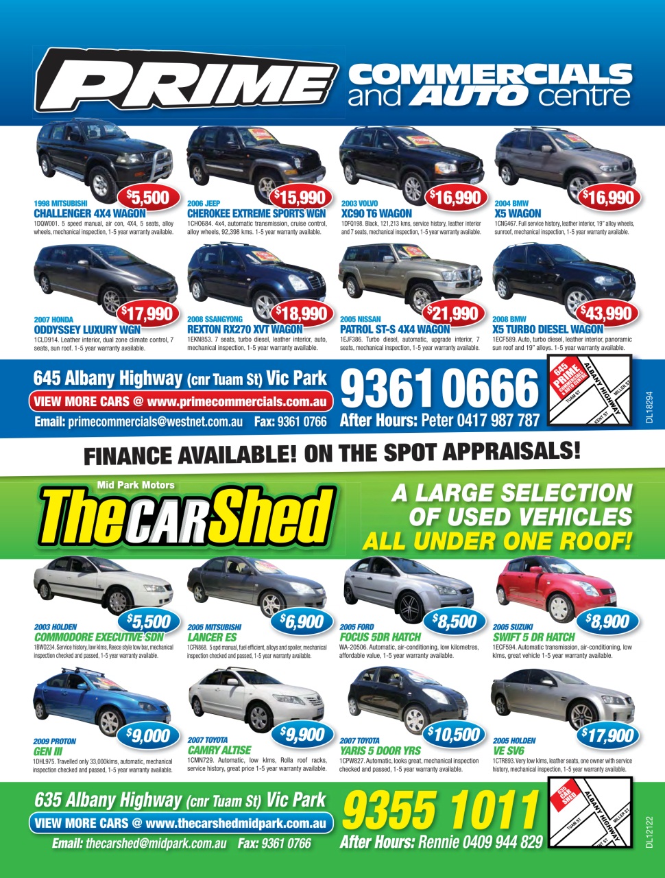 AutoTrader Preview Pages