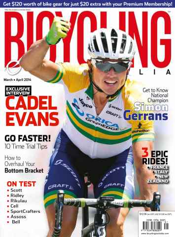 Bicycling Australia issue March/April 2014