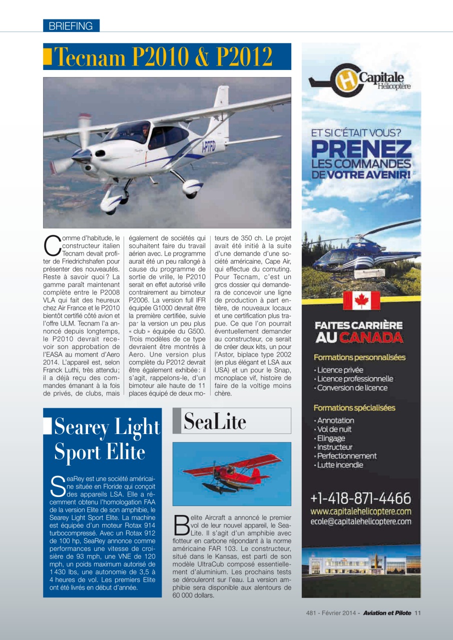 Aviation et Pilote Preview Pages