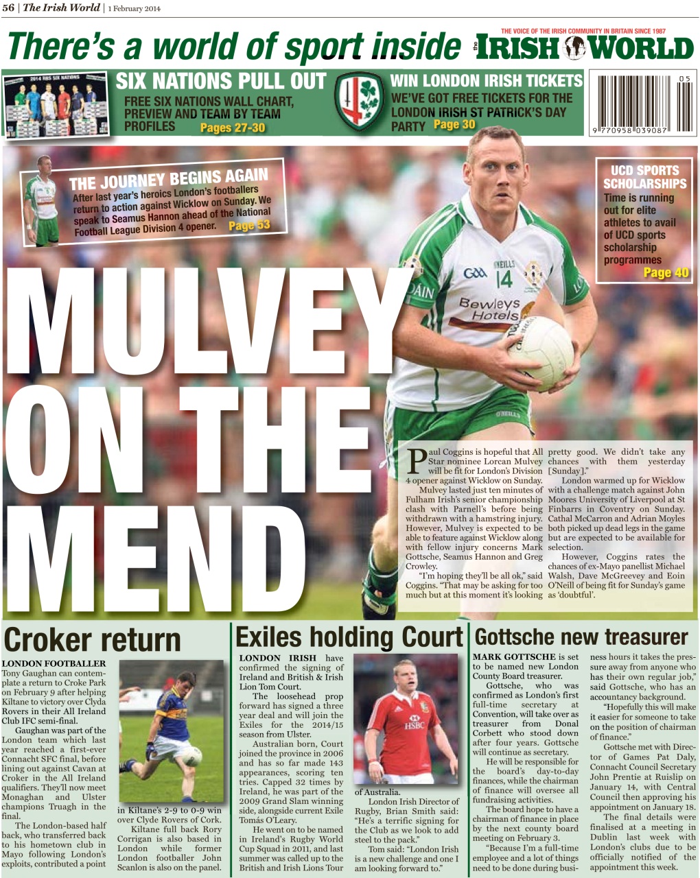 Irish World Preview Pages