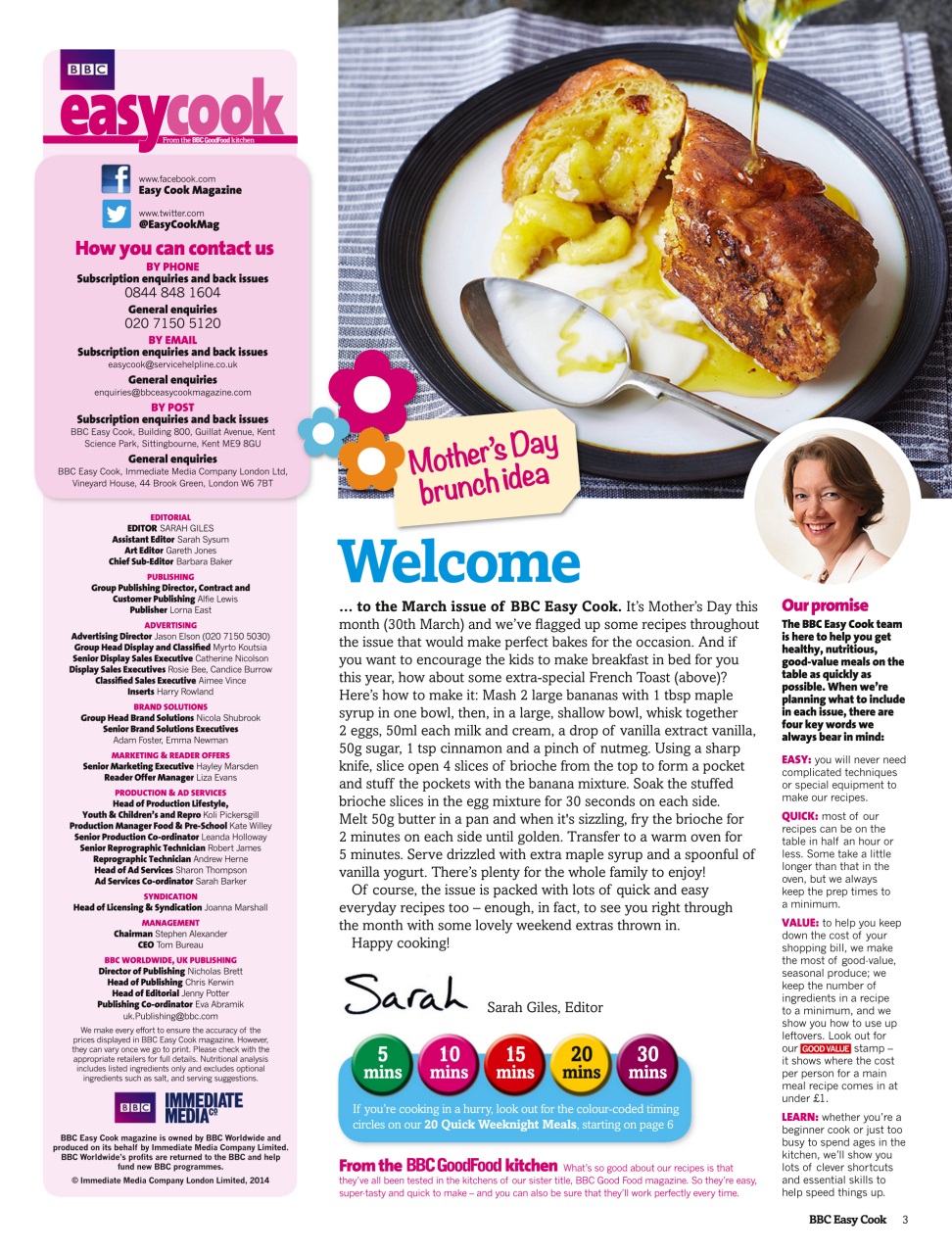 Easy Cook Magazine Preview Pages