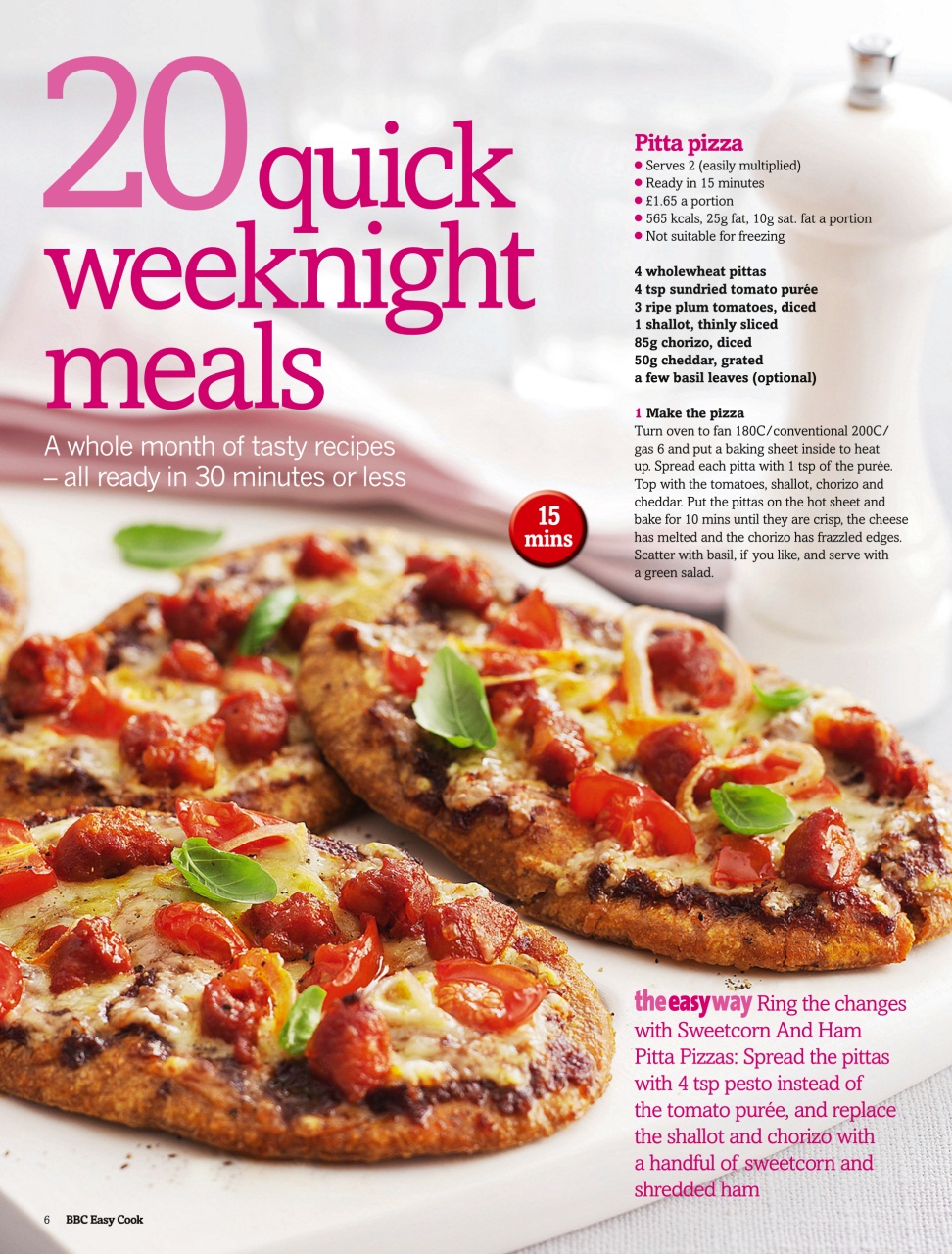 Easy Cook Magazine Preview Pages