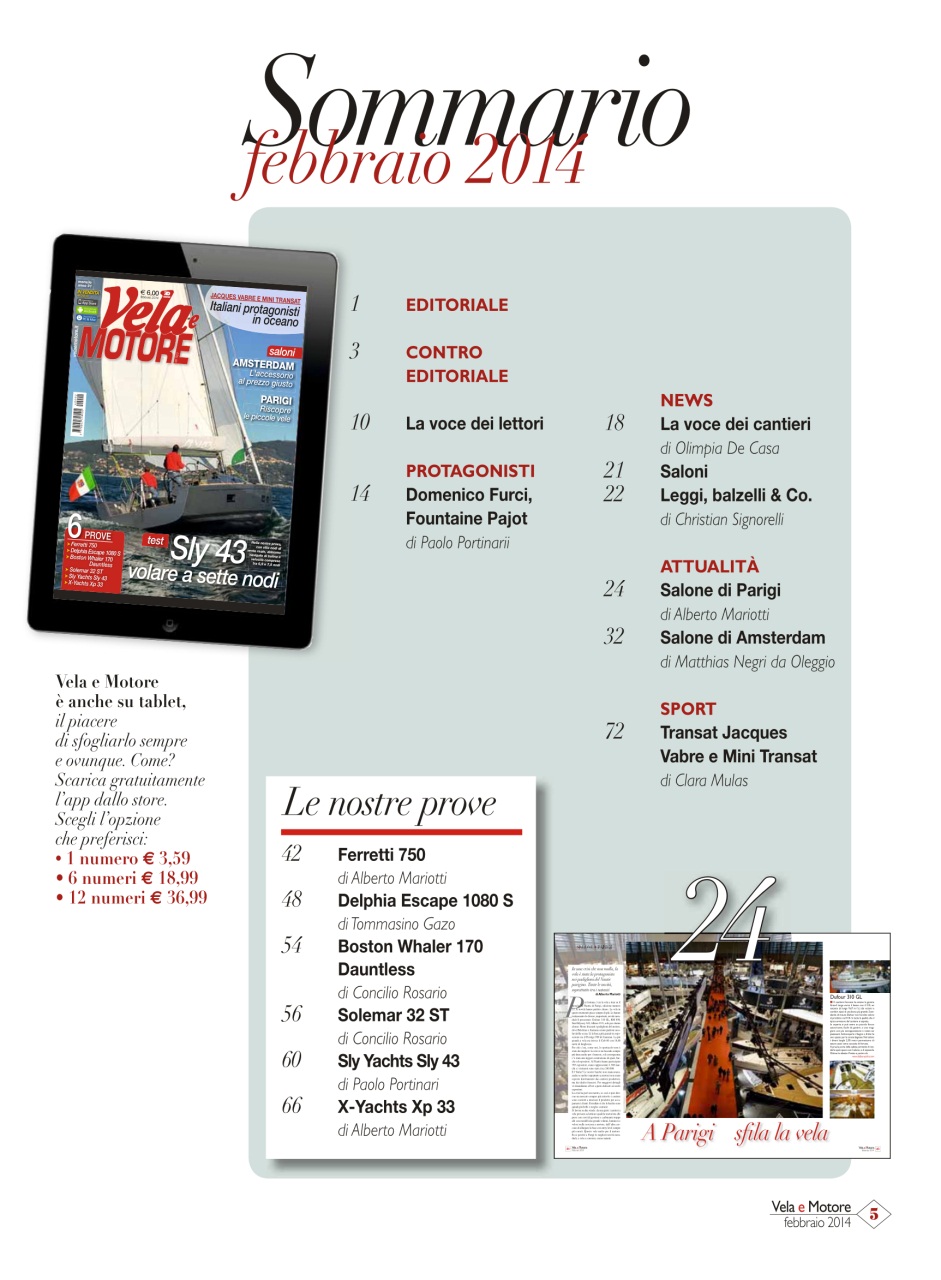 Vela e Motore Preview Pages