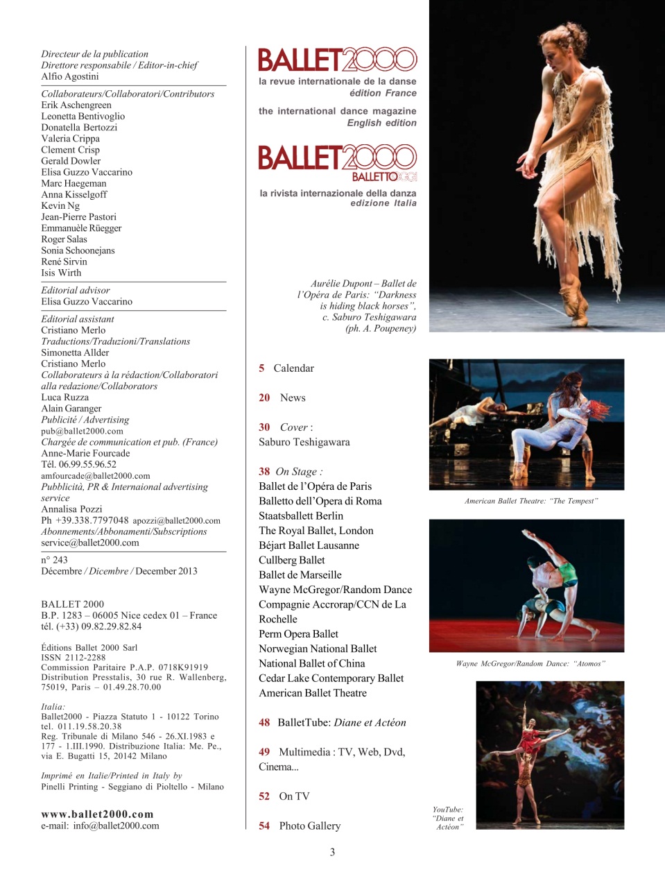 BALLET2000 Édition France Preview Pages