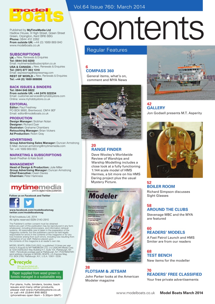 Model Boats Preview Pages