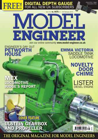 Model Engineer issue No. 212 Vol. 4475