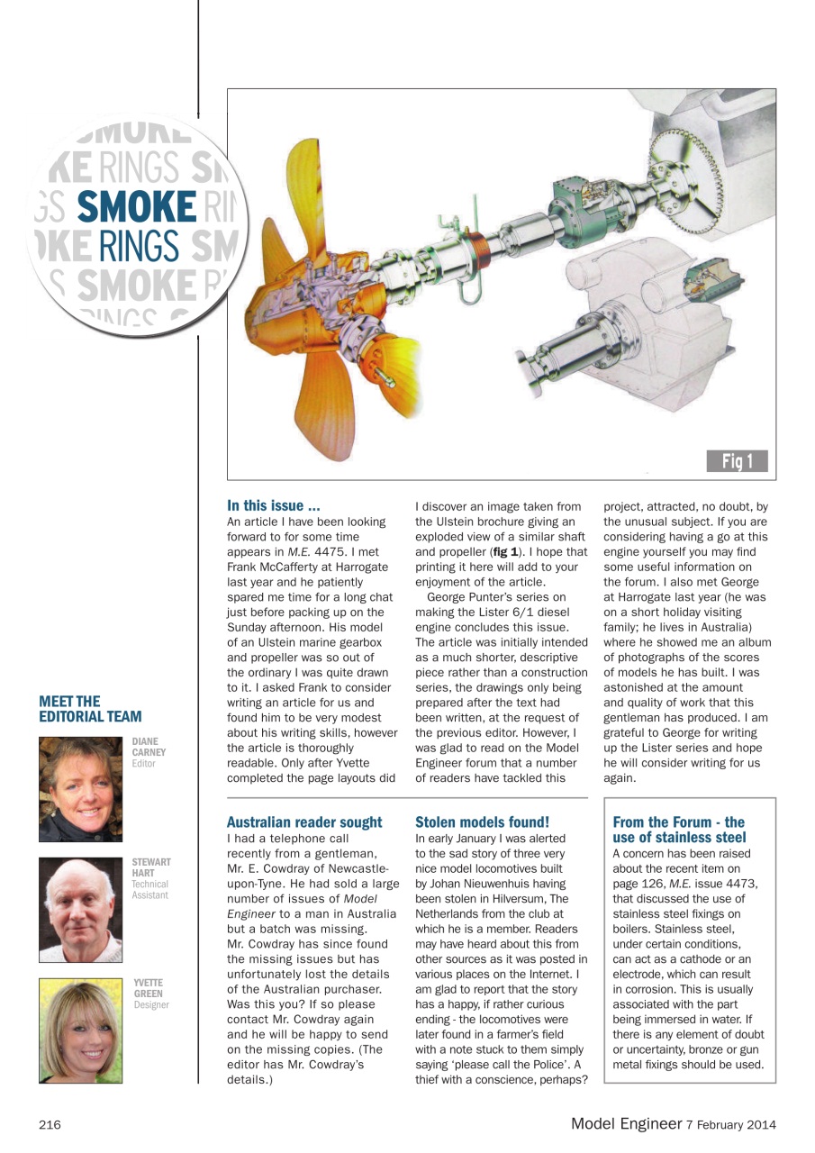 Model Engineer Preview Pages