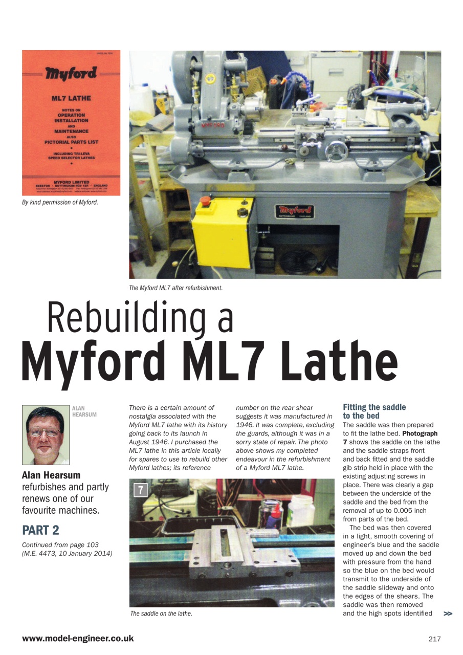 Model Engineer Preview Pages