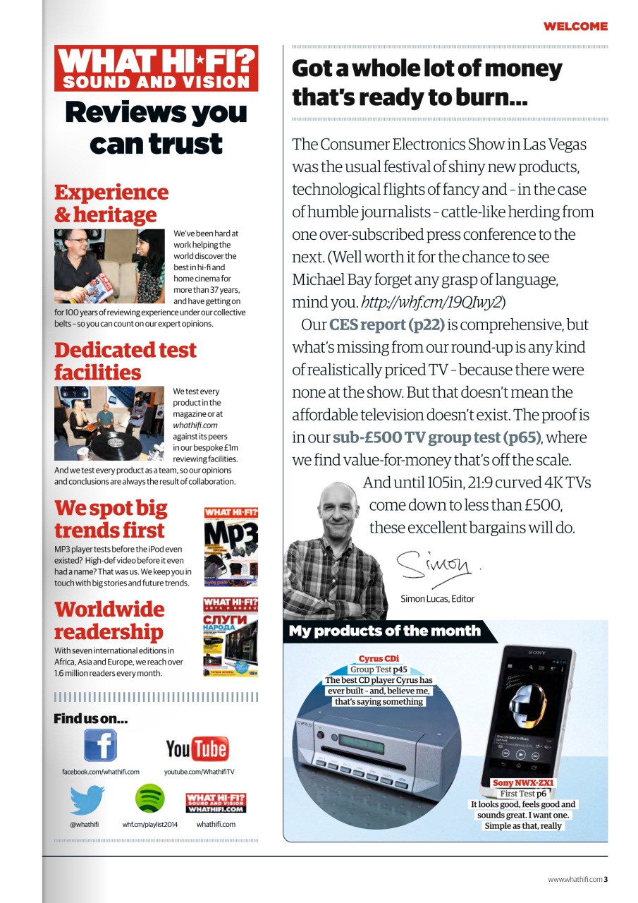 What HiFi Preview Pages