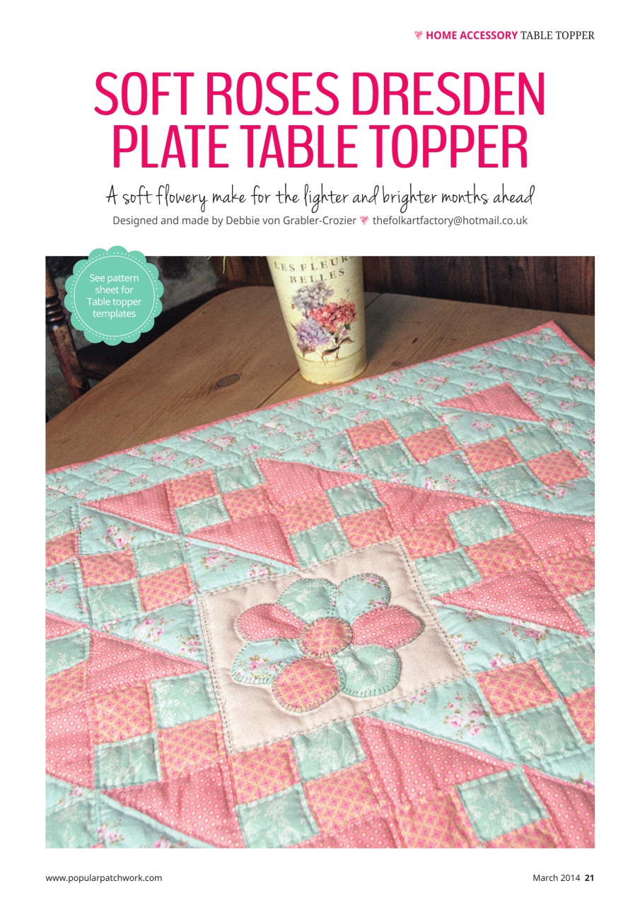 Popular Patchwork Magazine Preview Pages