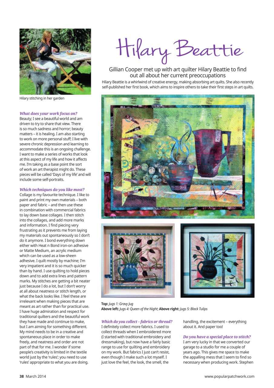 Popular Patchwork Magazine Preview Pages