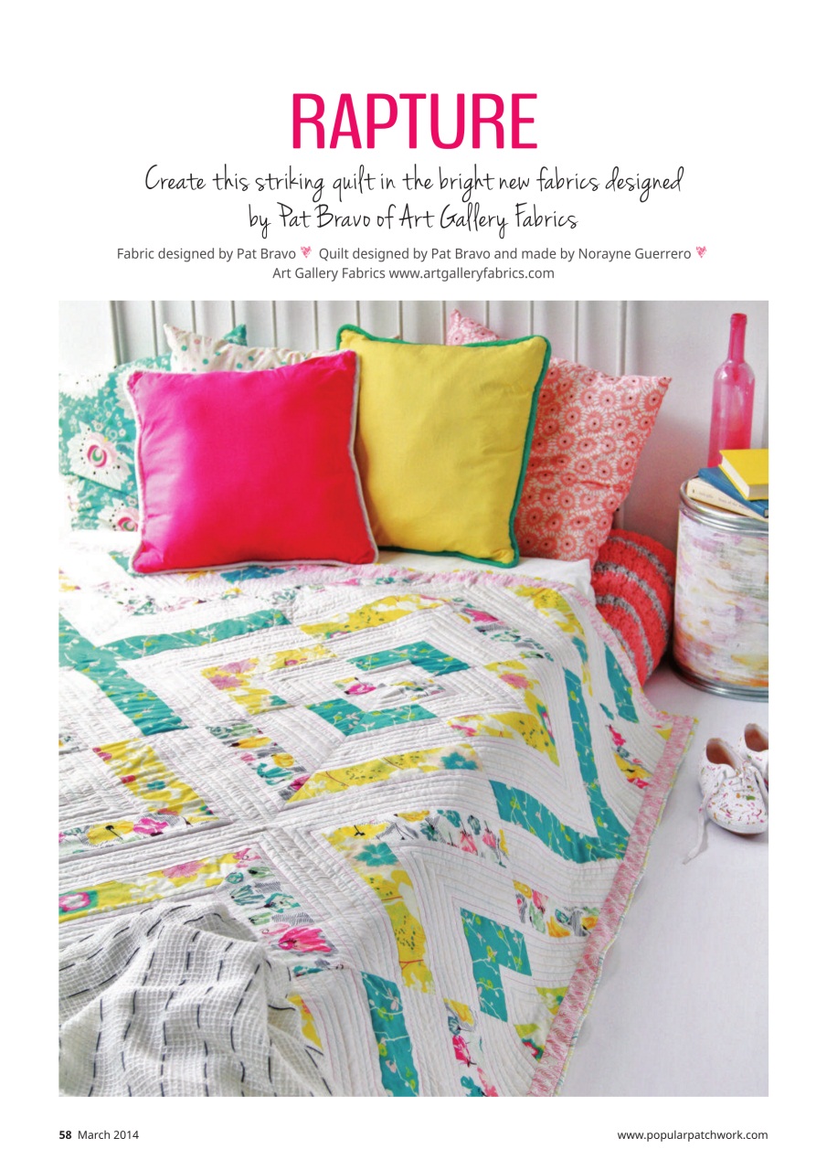 Popular Patchwork Magazine Preview Pages