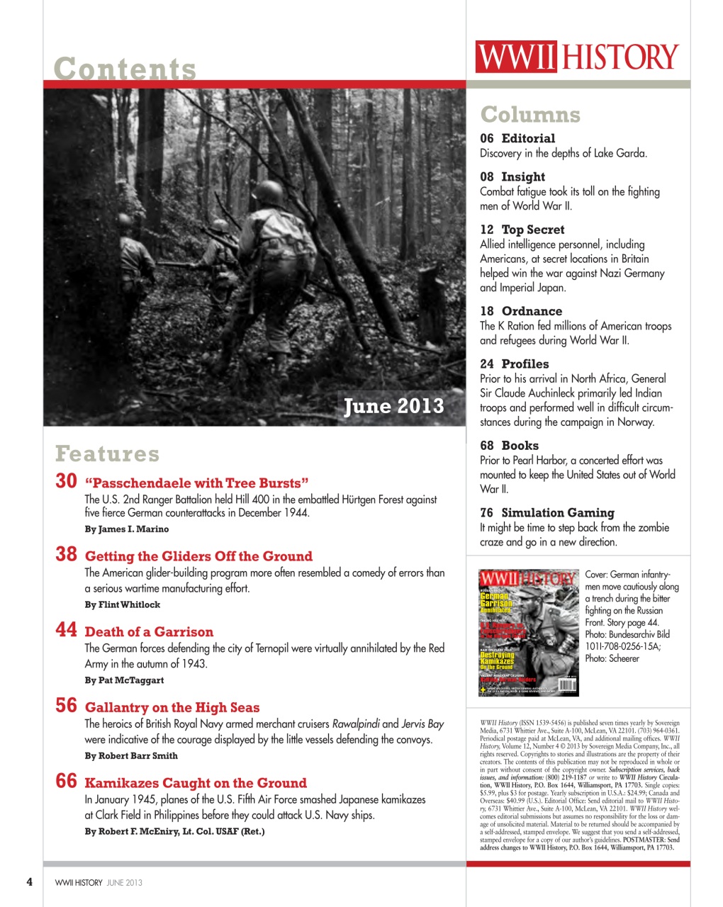 WW2 History Magazine Preview Pages