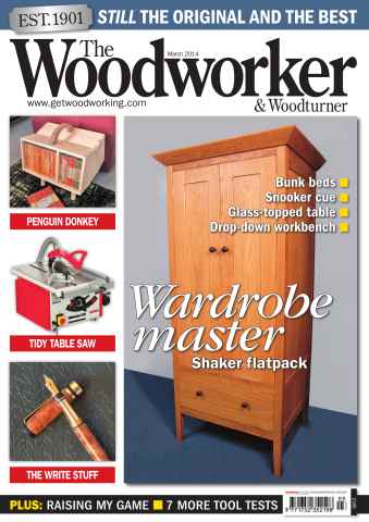 The Woodworker Magazine issue March 2014