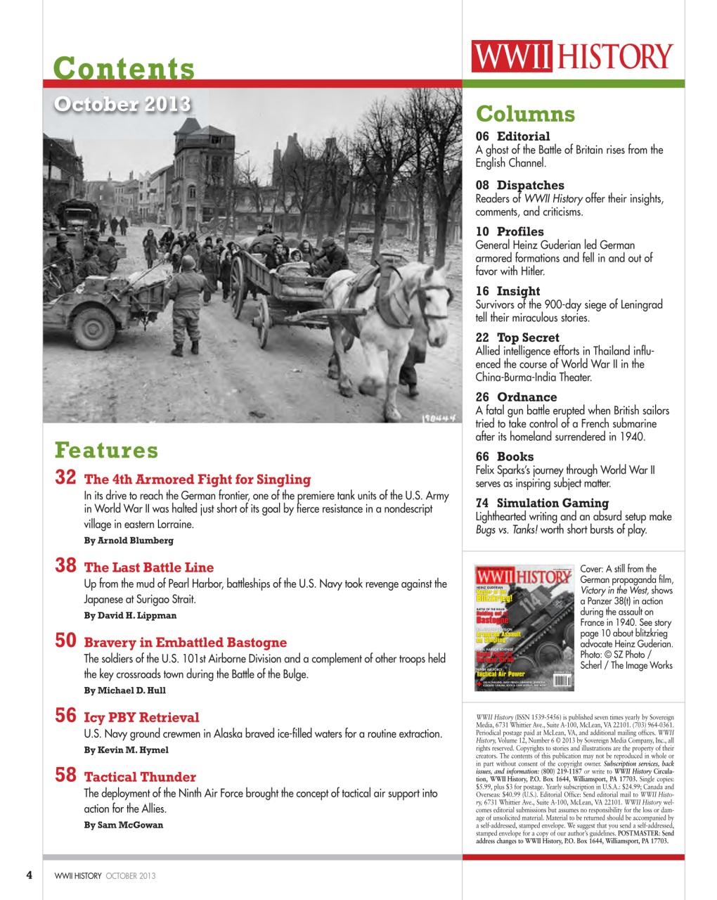 WW2 History Magazine Preview Pages