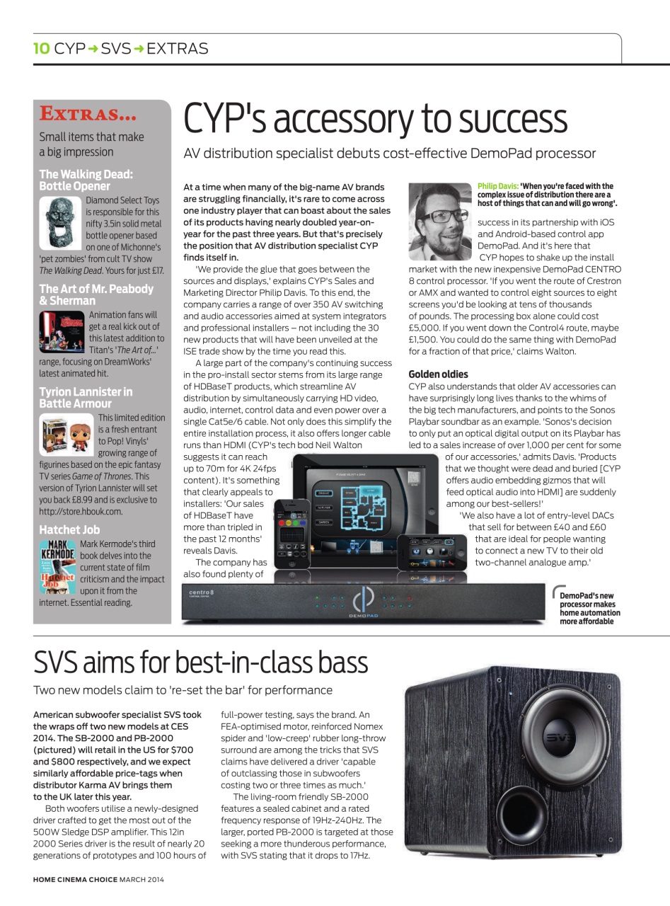 Home Cinema Choice Preview Pages