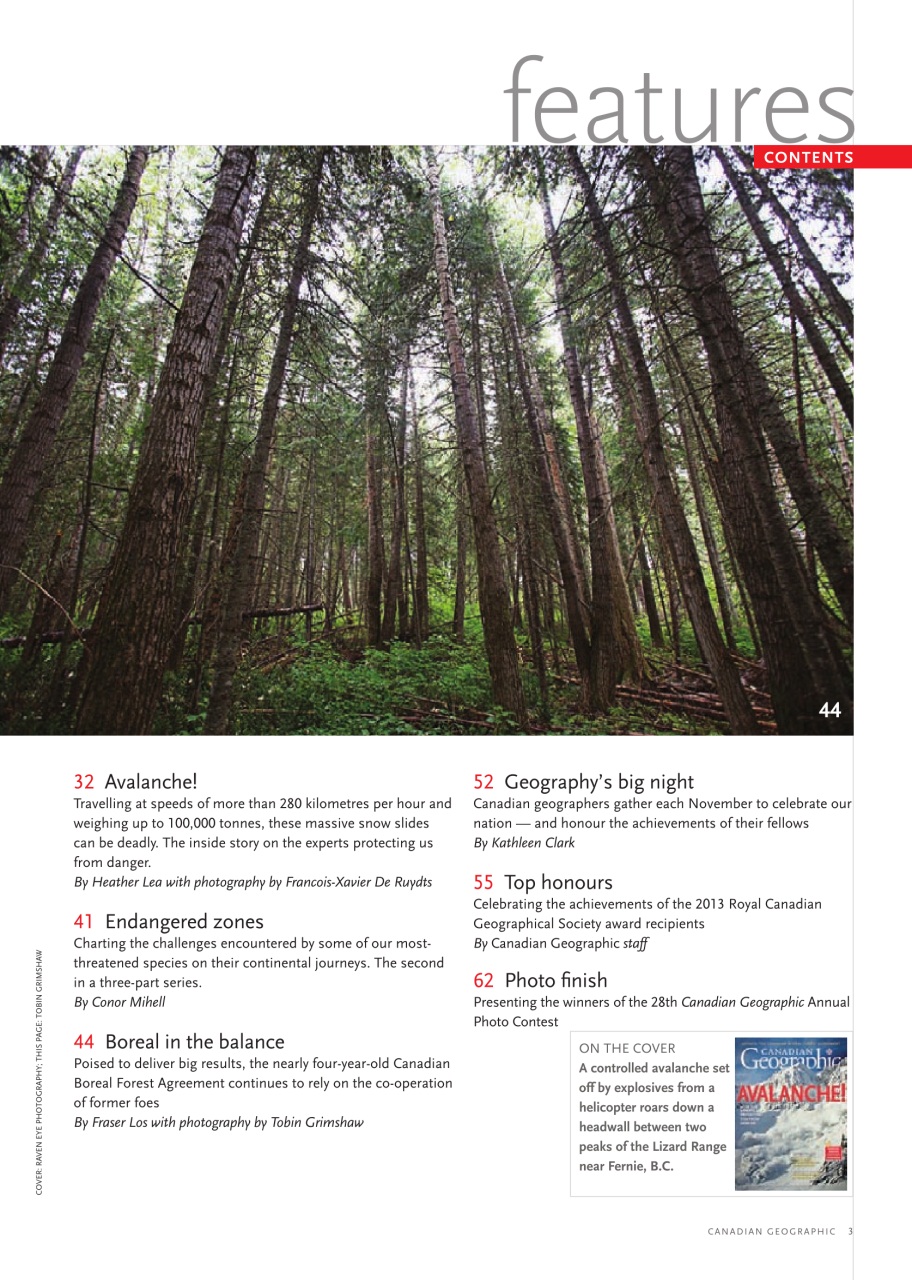 Canadian Geographic Preview Pages