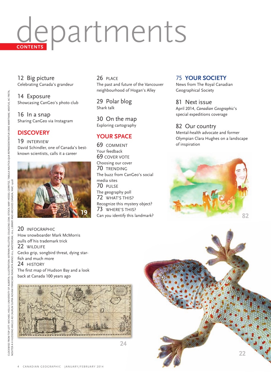 Canadian Geographic Preview Pages