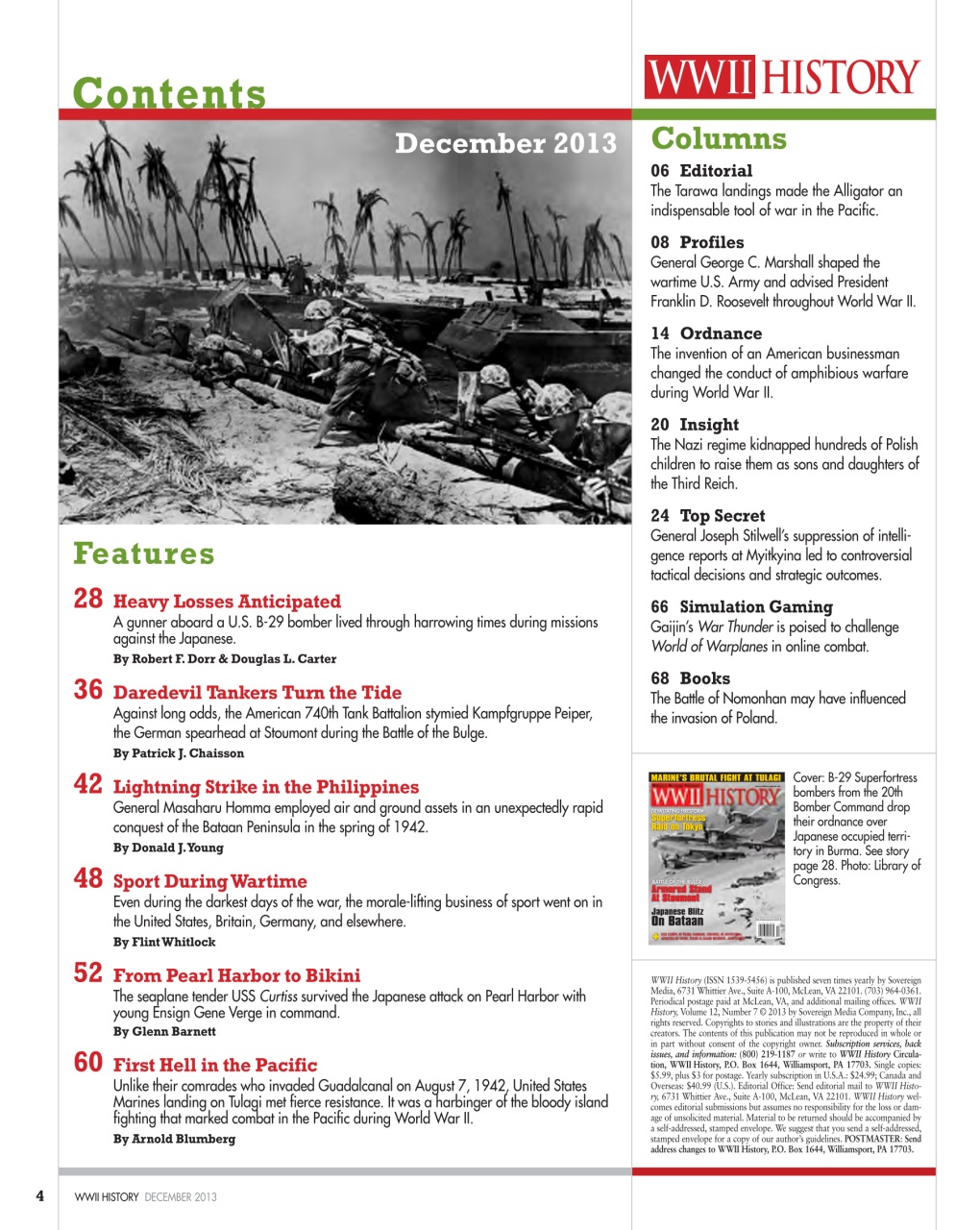 WW2 History Magazine Preview Pages