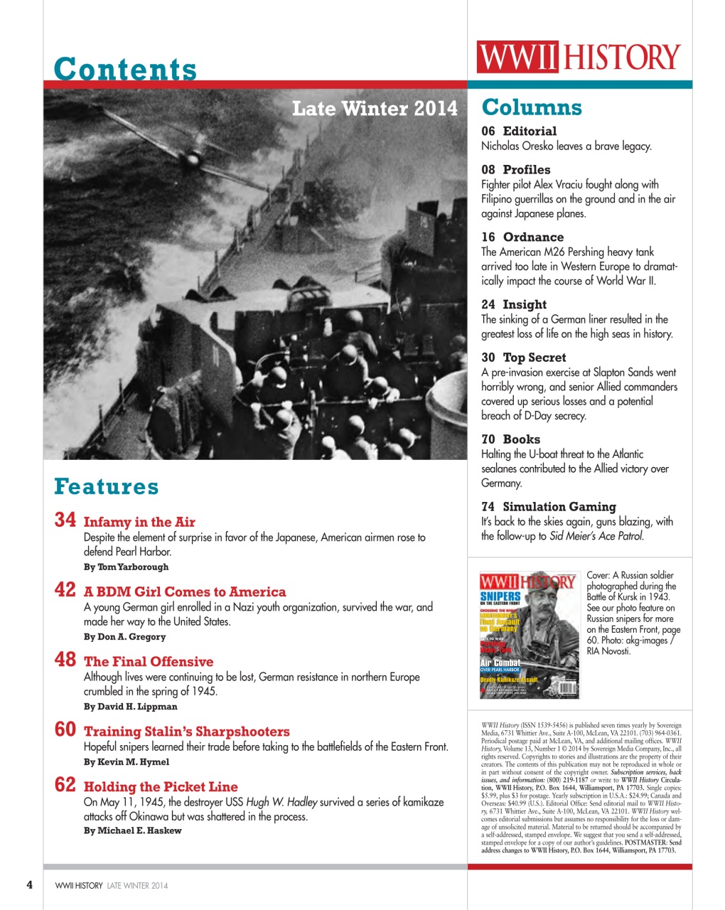 WW2 History Magazine Preview Pages