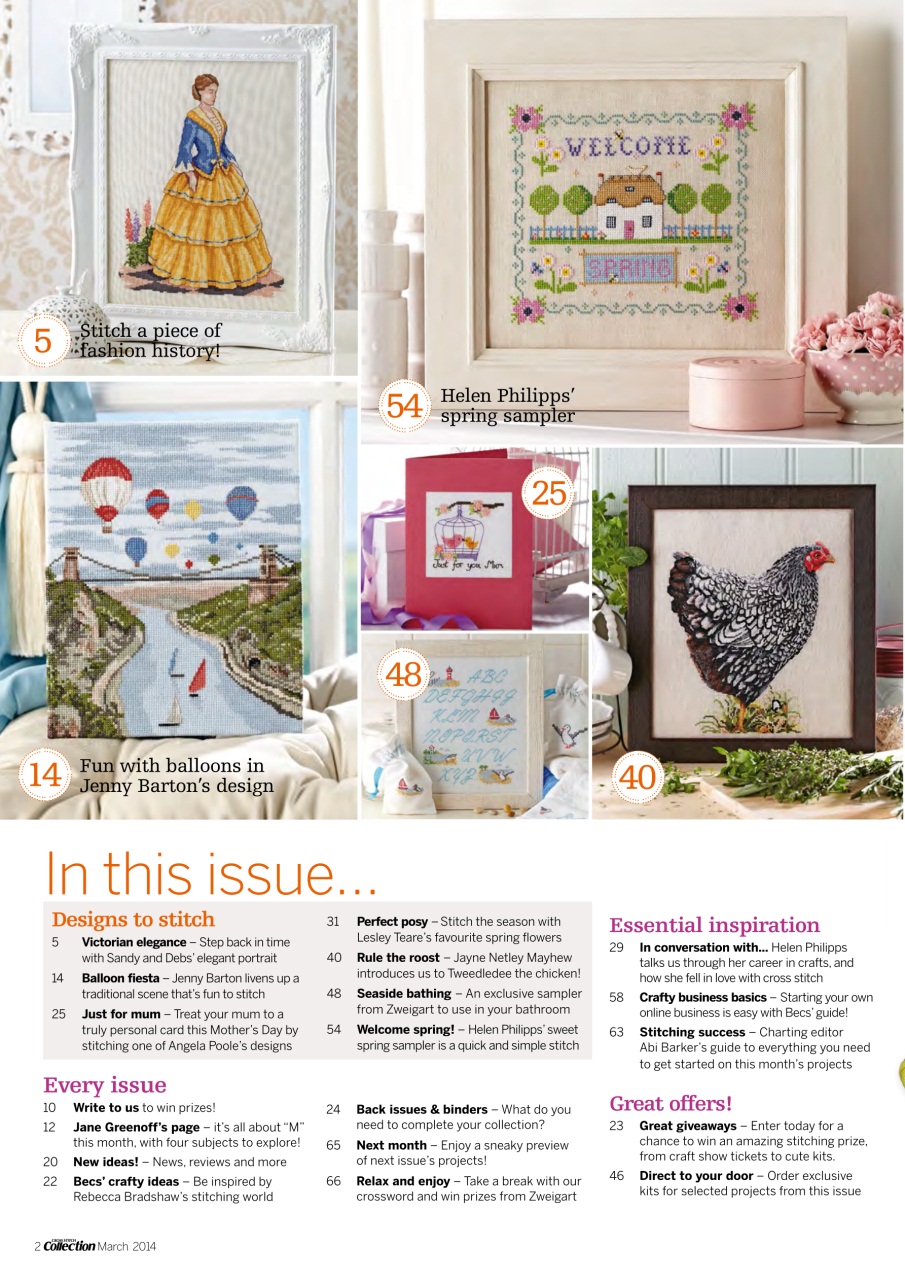 Cross Stitch Collection Preview Pages