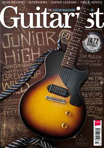 Guitarist issue March 2014