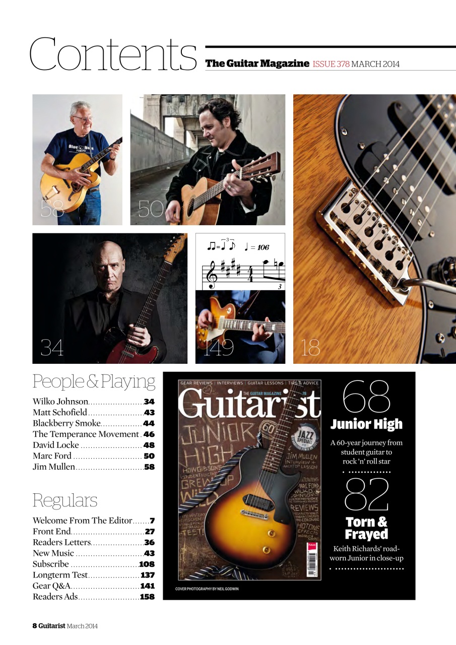 Guitarist Preview Pages