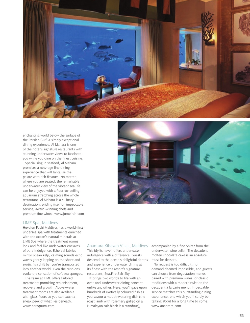 Signature Luxury Travel & Style Preview Pages