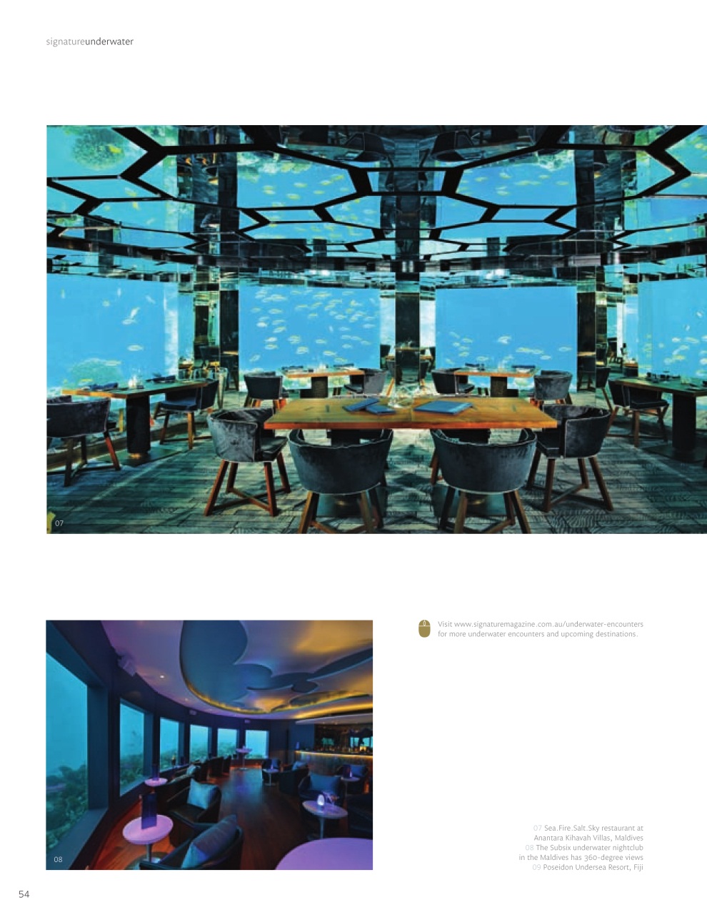 Signature Luxury Travel & Style Preview Pages